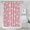 Pink, variant on Pink Chicken Pattern Shower Curtain 36"x72" ,Bathroom Decorative Shower Curtains Set with 12 Hooks,Modern Waterproof Washable Shower Curtain