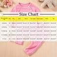 thumbnail image 2 of Eltusu Baby Girls Outfit Sets , Long Sleeve Solid Color 2 Pieces Sweatshirts & Sweatpants Set Purple Size 12-18 Months, 2 of 8
