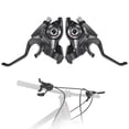 thumbnail image 1 of Mandos Bicicleta JAMER Dual Palanca Freno y Cambios 21 Velocidades 25030, 1 of 7