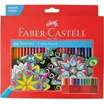 Faber-Castell Hexagonal Coloring Pencils - Pack of 60 Colors