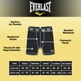 thumbnail image 7 of Everlast Mens Boxer Briefs Active Performance Breathable Underwear for Men, Black Medium 6-Pack, 7 of 7