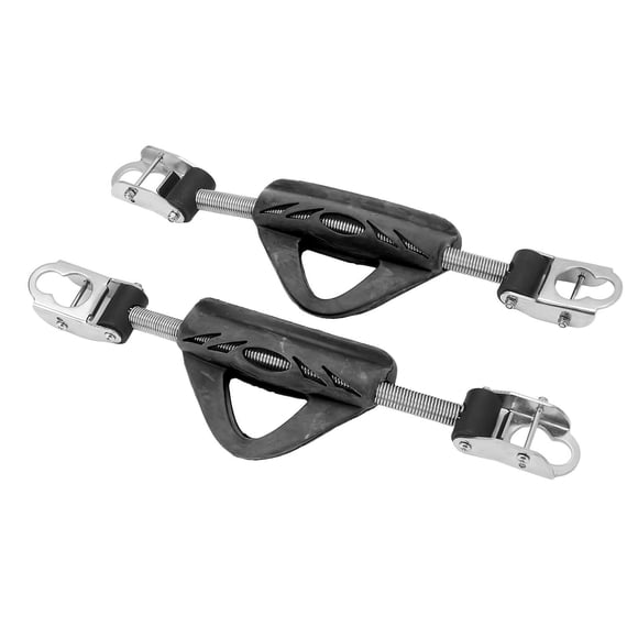 2Pcs Diving Fin Spring Strap, Diving Fin Spring Heel Strap Assembly with 316 Stainless Steel Buckles, Dual Use Spring Strap for Open Heel Fins Jet Fin for OMS