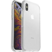 OtterBox Symmetry Clear Series Case for iPhone Xs & iPhone X - Retail Packaging - Stardust (Silver Flake/Clear)