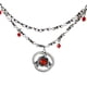 thumbnail image 1 of The House of the Dragon, Ranilla Targaryen Ruby Double Layer Necklace, 1 of 5