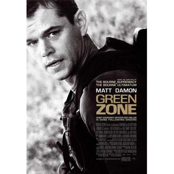 Posterazzi MOVIB07560 Green Zone Movie Poster - 27 x 40 in.