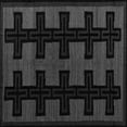 thumbnail image 1 of Ahgly Company Indoor Square Southwestern Gray Country Area Rugs, 3' Square, 1 of 4