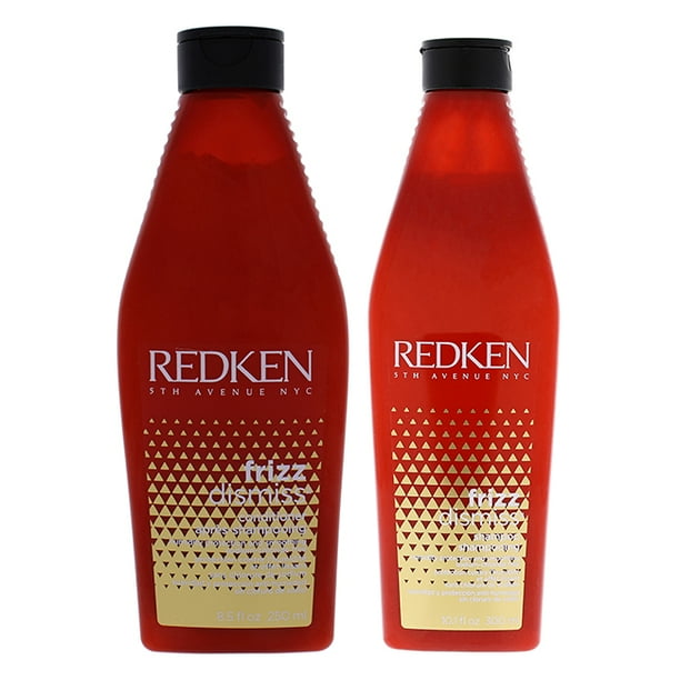 Frizz Shampoo and Conditioner Kit by Redken for Unisex 2 Pc Kit 10