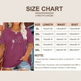 thumbnail image 5 of Anbech Dandelion Shirt Women's Plus Size Tunic Tops Oversized Dandelion Graphic Tees, 5 of 8