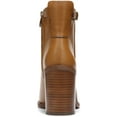 thumbnail image 3 of Franco Sarto Womens Rivet Leather Block Heel Booties, 3 of 3