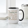 thumbnail image 4 of CafePress - Shakespeare Insults Large Mug - 15 oz Ceramic Large White Novelty Mug, 4 of 4