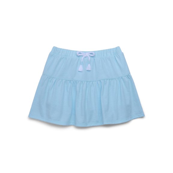 365 Kids by Garanimals Girls Tiered Scooter Skirt, Sizes 4-10