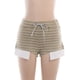 thumbnail image 1 of Pantalones ajustados sexys de rayas de punto para mujer, moda de verano europea y americana, pantalones casuales de cintura alta y cadera para chicas calientes, 1 of 6