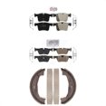 thumbnail image 1 of Transit Auto Front Rear Semi-Metallic Disc Brake Pads and Parking Shoes Kit for Car BMW 320i xDrive 328i 328d KNN-101027, 1 of 11