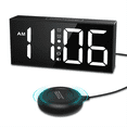 thumbnail image 1 of Reloj Despertador Vibratorio con Pantalla LED Grande de 7,5 Pulgadas, Reloj Despertador Ruidoso con Agitador Cama para Personas con Problemas Audición y Que Duermen Profundamente, 1 of 6
