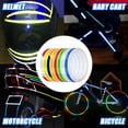 thumbnail image 6 of 1PC Reflective Tapes, 5 Colors Night Safety Reflective Warning Stickers, Adhesive Tape Waterproof Outdoor, Bicycle Rim Reflector Tape for Bike, Trailer, Motorcycle, 6 of 6