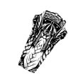 thumbnail image 1 of ziyahi Front and Rear Tire Wheel Universal Bike Mudguard Printed Plastic Cycling Wing with Cable Ties, Men No.03, 1 of 6