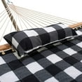 thumbnail image 2 of Castaway Living Buffalo Plaid Quilted Hammock with Patented KD Space Saving Stand & Detachable Pillow, Perfect for Any Backyard Space, 2 of 6