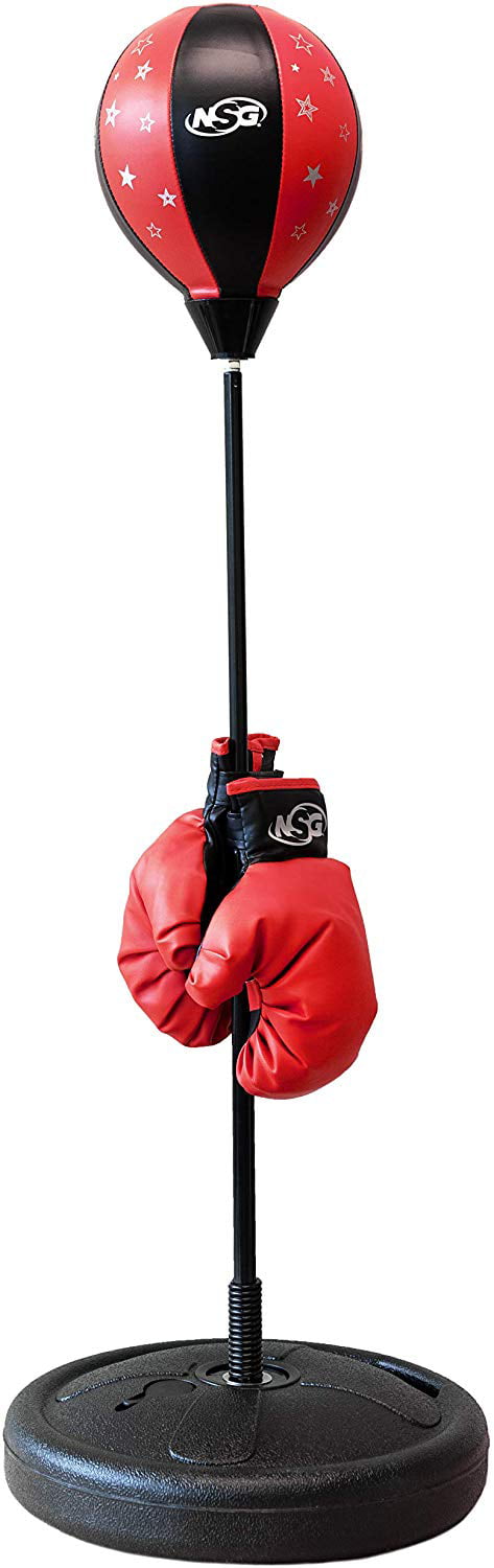 NAIK Junior Freestanding Punch Bag with Boxing Gloves 