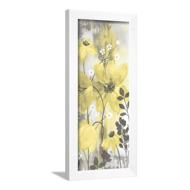 Fl Symphony Yellow Gray Crop Ii Framed Print Wall Art By Silvia Vassileva Com - Yellow And Gray Wall Decor Fl Symphony Yellow Gray Crop Ii Framed Print Wall Art By Silvia Vassileva Com - Yellow And Gray Wall Decor