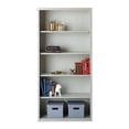 thumbnail image 4 of Hirsh 5 Shelf Metal Bookcase, 72in. Height, Gray, 4 of 6
