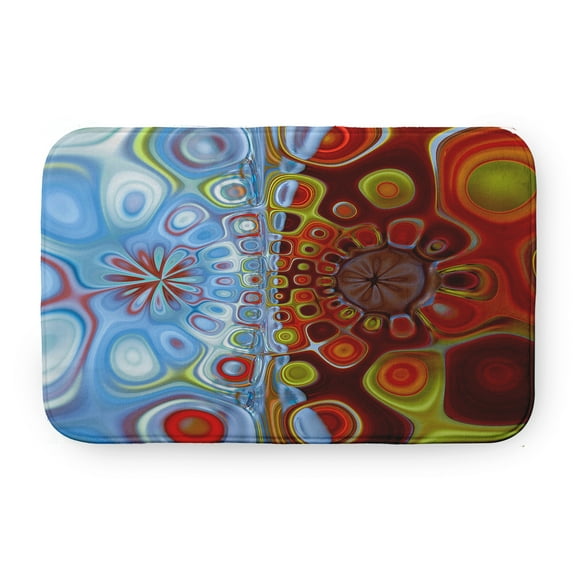 Simply Daisy Lava Lamp Pet Feeding Mat for Dogs and Cats