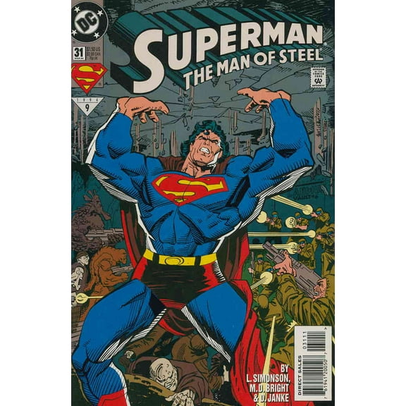 Superman: The Man of Steel #31 VF ; DC Comic Book