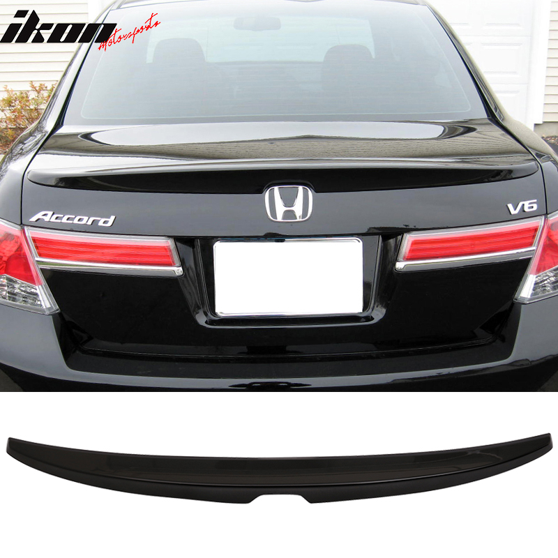 Automotive Fits 08 12 Accord Oe Factory Trunk Spoiler Painted B92p Nighthawk Black Pearl Cloud 11 Com