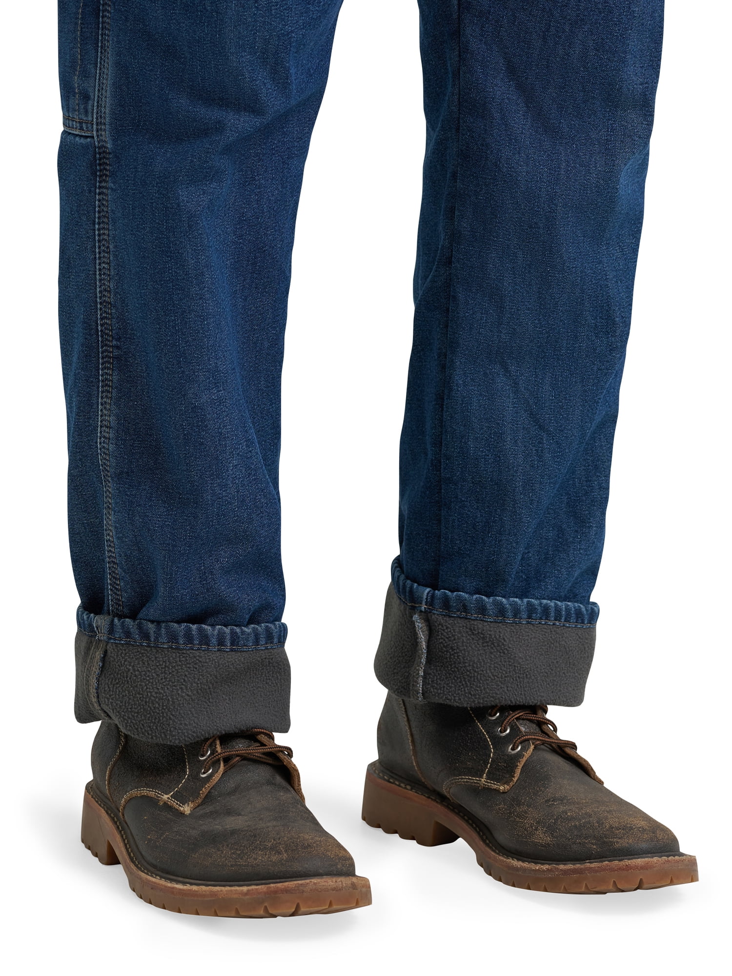 Wrangler Men's and Big Men's Relaxed Fit Fleece Lined Cargo Pant