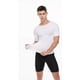 thumbnail image 1 of Camiseta para caballero Netsell Manga corta reductora Extra Grande Blanca, 1 of 2