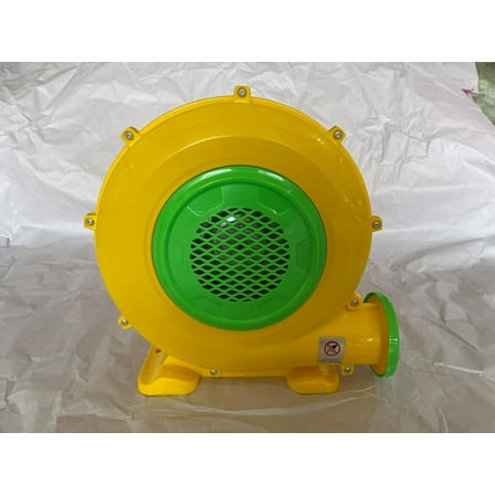 Bounce House Inflator Pump, 480 Watts Blower, Quiet, 10 Pounds Light, Yellow, for Kids' Birthday Parties and Backyard Fun