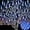 Blue, variant on Asisol Christmas Meteor Shower Lights, 12 inch 80 Tube 192 LEDs Falling Rain Lights, Raindrop Snowfall Icicle Lights for Tree Yard Party Patio Christmas Outdoor Decoration , Cool White