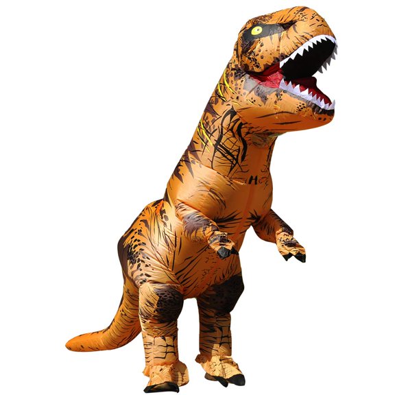 Disfraz inflable de dinosaurio JASHKE T-rex para adultos