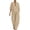 Khaki, variant on Two Piece Sets for Women Summer Casual Outfit Sets Fashion Stripes Printed V Neck Short Sleeve Topss and Wide Leg Double Pocket Pants Set Vacation Travel Outfits Fashion 2026