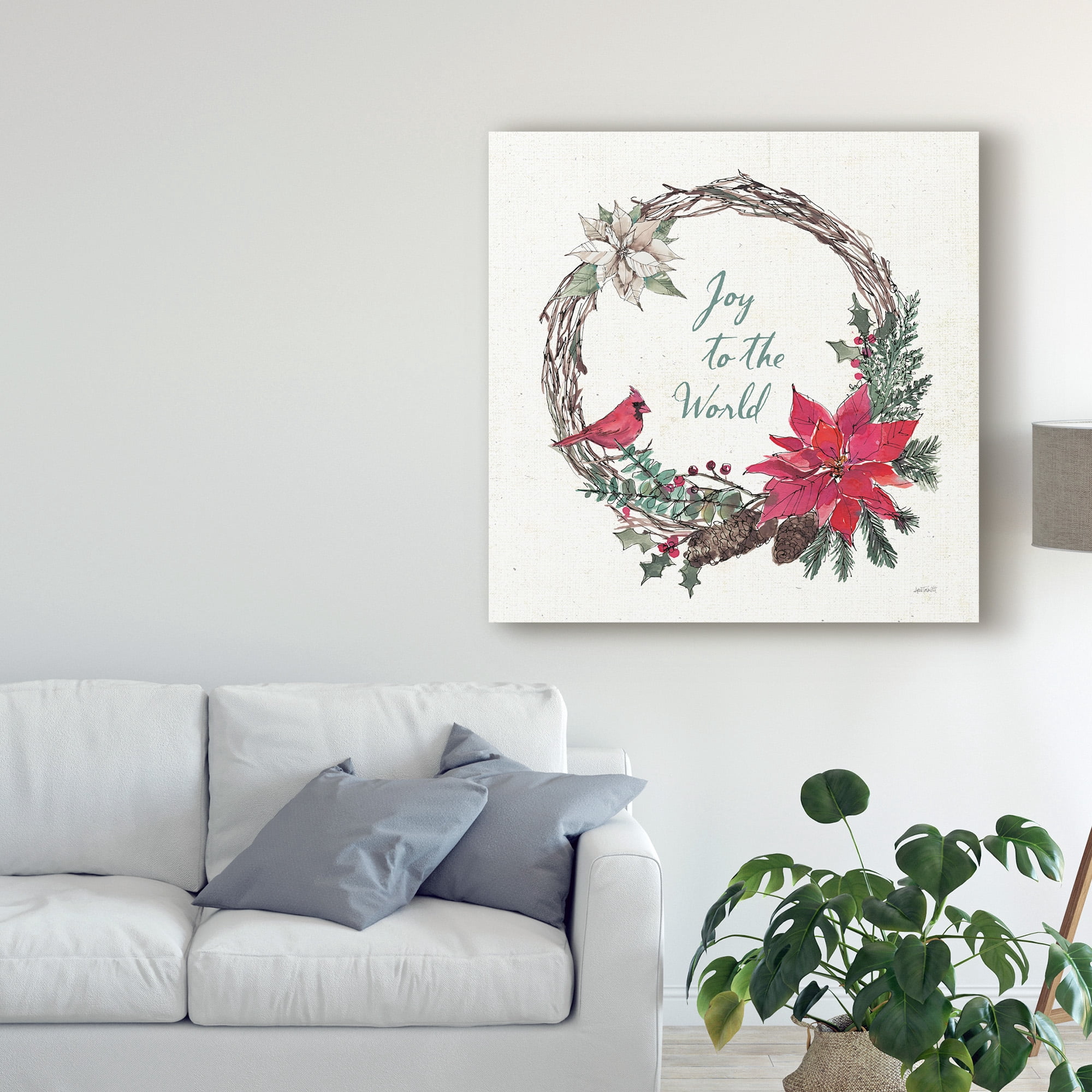 Trademark Fine Art 'Seasonal Charm V' Canvas Art by Anne Tavoletti