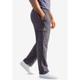 thumbnail image 3 of KingSize Men's Big & Tall Ultra-Comfort Fleece Cargo Sweatpant, 3 of 3