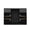 53.2"Black+Double Doors+1, variant on DIANJIE 51.2" Walnut Modern Fluted Bar Cabinet with Fridge Compartment & Built-in Power Outlets
