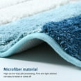 thumbnail image 6 of YouLoveIt Striped Bathroom Rug Set Bath Mats Non Slip Door Mats Ultra Soft Absorbent Plush Shaggy Floor Mats Washable Striped Bath Rugs Runner for Bathroom, Tub and Shower, 6 of 8