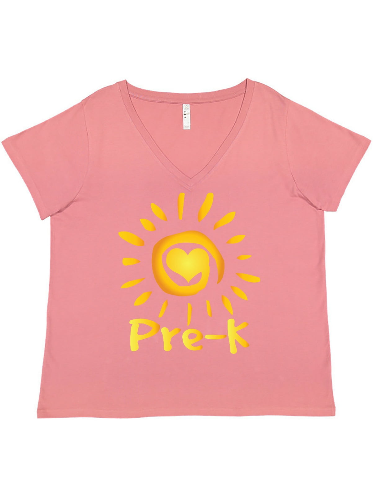 - Inktastic Pre-K Teacher Preschool Adult Women's Plus Size Female Pink 2X Walmart.com Walmart.com