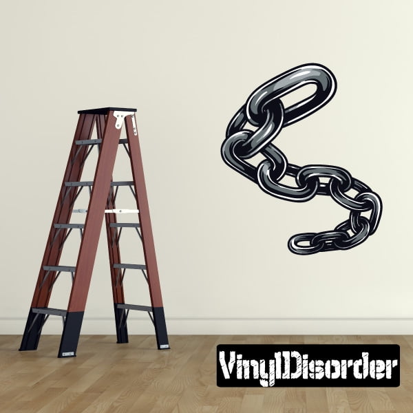 Symbol Chain Wall Decal Vinyl Car Sticker Uscolor006 25 Inches