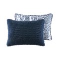 thumbnail image 4 of VCNY Home Elizabeth Reversible Paisley Quilt Set, Full/Queen, Navy, 4 of 7