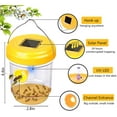thumbnail image 6 of Wasp Traps Outdoor Hanging, 2 Pack Solar-Powered Wasp Trap, Yellow Jacket Trap, Bee Trap for Outdside with LED Light, Flying Insects Killer, Effective and Reusable Wasp Trap for Outdoors, 6 of 6
