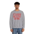thumbnail image 5 of Softball Sweatshirt Gifts Crew Neck Shirt Long Sleeve Unisex, 5 of 7