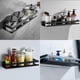 thumbnail image 4 of Bath Er Shelf Less Steel Bath Kit Basket Er Caddy H, R Metal Bath Stora Floating, 4 of 4