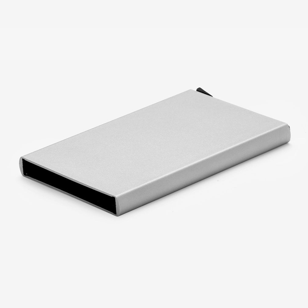Aluminum Alloy Card Holder Wallets Business Bank ID Cards Credit Card