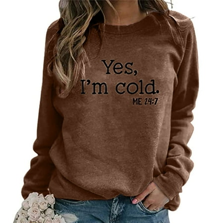 

WUDATI Women s Long Sleeve Printed Pullover Casual Sweatshirt Blouse O Neck Loose Fit Fashion Top for All Seasons Comfy Printed Shirt Ladies Basic Tunic Daily Wear