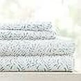 thumbnail image 3 of ienjoy Home 3 Piece Sheet Set Burst of Vines Patterned, Twin, Light Blue, 3 of 4