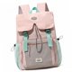 thumbnail image 4 of Mochila escolar ligera, portátil e informal para excursiones y acampadas. Rosa, 4 of 9
