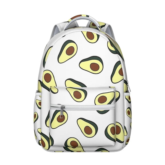Avocado Backpack for Work & School – Stylish & Lightweight, Large Storage, Comfortable Fit, Great Gift Idea for Friends & Family