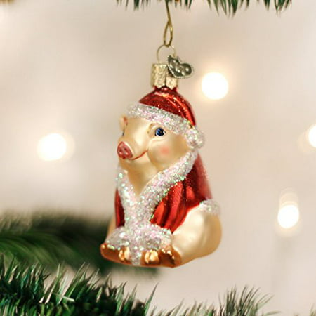 Old World Christmas Ham Glass Blown Ornament