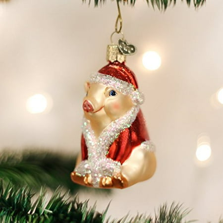 Old Fashioned Ham - Old World Christmas Ham Glass Blown Ornament